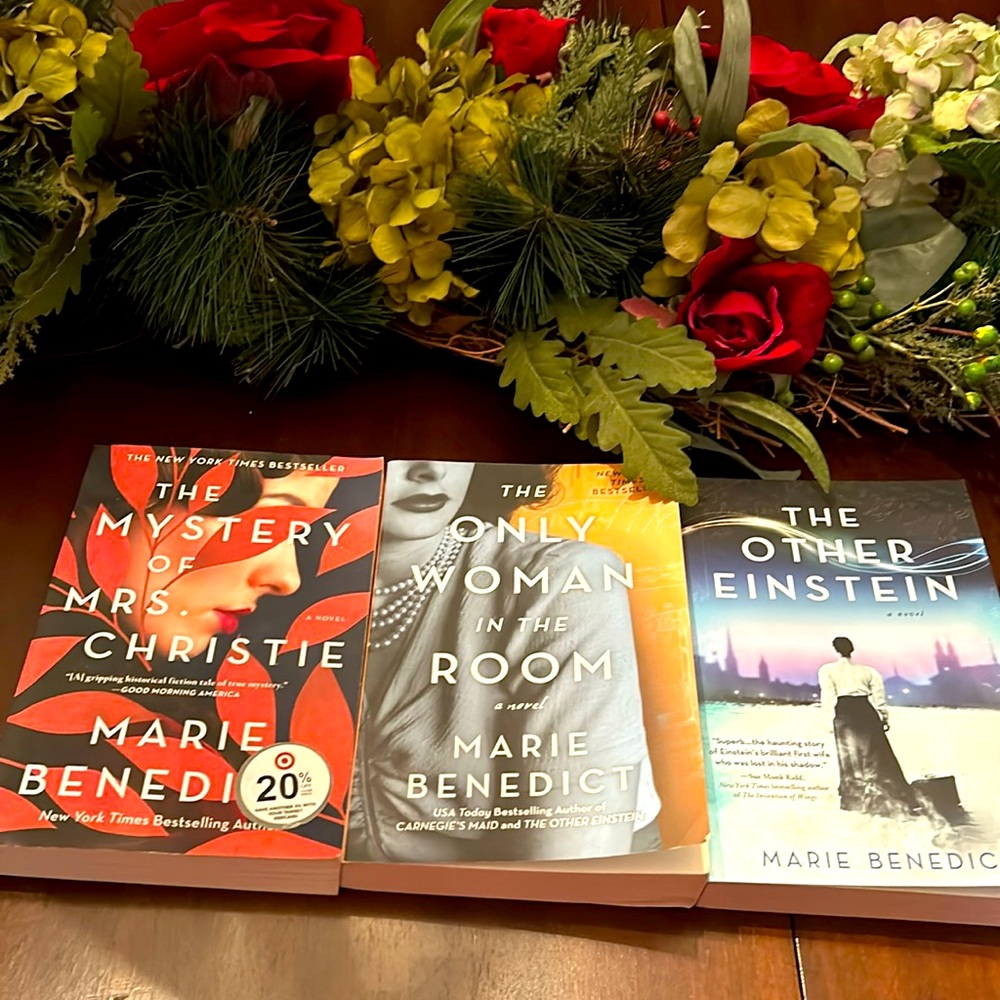 Lot of 3 Marie Benedict Books